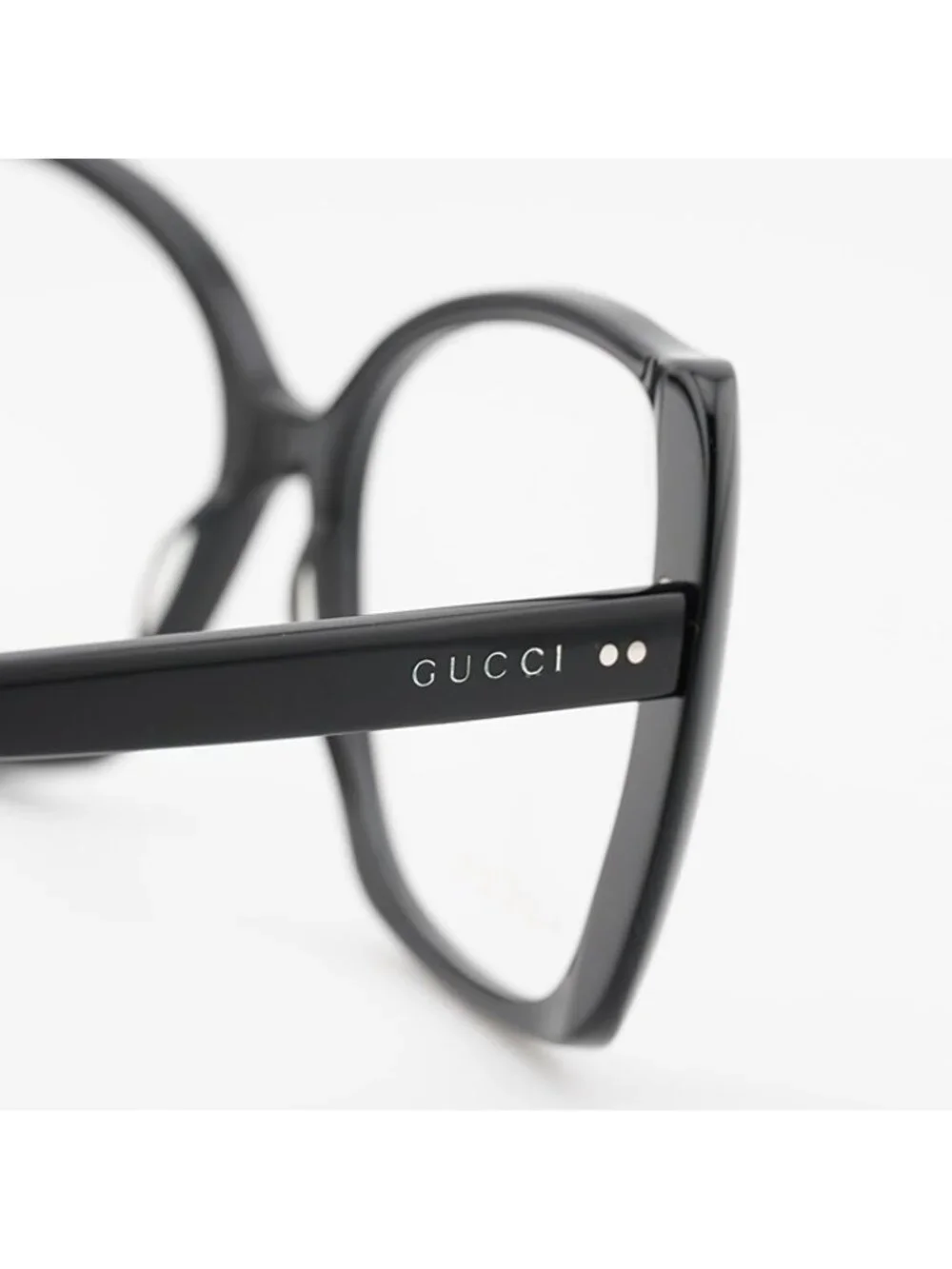 Gucci GG0473O 001 Eyeglasses Black 55mm Butterfly Frame